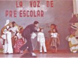 Primer Festival "La Voz de Preescolar", Distrito Escolar No. 2, G.E. Elías Calixto Pompa, año 1980