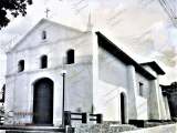Iglesia La Candelaria de Guarenas, justo después de su reconstrucción, inicio década 1980