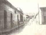 Puntillismo: Esquina calles Ambrosio Plaza y Comercio, en la Plaza Bolívar de Guarenas.