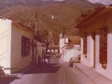Calle Ambrosio Plaza, Guarenas, año 1978. Al fondo, esquina de la calle Colón.