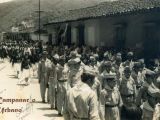 Calle Régulo Fránquiz de Guarenas durante la Semana Patria de 1951.