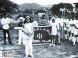 Equipo del Club Social y Deportivo La Candelaria en la Zona Industrial de Guarenas, década 1970.