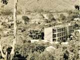 Construcción del Colegio Parroquial Jesús María Marrero, construcción del edificio, década de 1960.