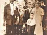 Familia Muro Garmendia, Plaza Bolívar Guarenas, Año 1954