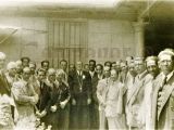 Agasajo que la sociedad civil de Guarenas le ofreció con beneplácito al Maestro Félix Acuña en el año 1954, hacièndole entrega de la llave de la ciudad.