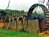 Noria y acequia de la Hacienda La Concepción