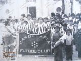 Equipo y Madrina del Club Social y Deportivo La Candelaria, año 1975.