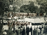 Plaza Bolívar de Guarenas, año 1977