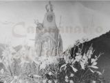 Procesión Virgen de La Candelaria, calle Ayacucho de Guarenas, década 1970.