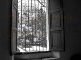 Ventana casona de la familia González Patiño, Plaza Bolívar de Guarenas