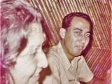 Escuela Estadal Simón Rodríguez, fiesta navideña de los docentes. Guarenas, año 1970. Prof. Milano.