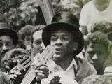 Pablo Nuñez, cultor de la Parranda de San Pedro de Guarenas, año 1989 (foto cortesía de Ramón Noria)