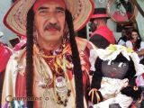 Ramón Noria, cultor de la Parranda de San Pedro de Guarenas, quien interpreta a María Ignacia