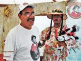 Ramón Noria, cultor de la Parranda de San Pedro de Guarenas, quien interpreta a María Ignacia
