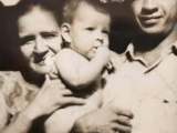 El profesor Antonio José Rojas (†) junto a su madre Carmen Lucrecia Rojas.