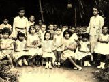 Maestra Ángela Bentancourt de Ortega. Jardín de Infancia Nuestra Señora de Coromoto, año 1958. Guarenas, Edo. Miranda, Venezuela.