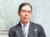 Benito Canónico (03/01/1894 - 13/10/1971). Fotografía década de 1920, cortesía de Yenny Padrón, coloreada digitalmente por Campanario Urbano.
