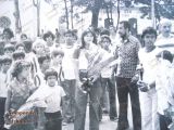 Equipo y Madrina del Club Social y Deportivo La Candelaria, año 1975.