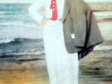 Miguel Felipe Chapellín García, década 1950. Fotografía cortesía de Miguel Aquiles Chapellín López. Restaurada y coloreada digitalmente por Campanario Urbano.