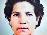 Francisca Arocha (Panchita), final década 1960. Fotografía restaurada y coloreada digitalmente por Campanario Urbano.