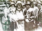 Cultor Ramón Noria, Parranda de San Pedro de Guarenas, durante su primera representación de la esclava María Ignacia, año 1989