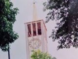Propietario: Edgar Carmona R.
Fecha de captura: 16/05/1998.
Lugar: Torre del Campanario de la Catedral Nuestra Señora de La Copacabana.
Comentario: Fotografía tomada desde las escaleras de la Plaza Régulo Fránquiz.