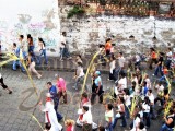 Bajada de Los Almendrones, Domingo de Ramos, Guarenas, Año 2005