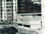 Construcción del Liceo Antonio María Piñate, Urbanización 27 de Febrero (antes Menca de Leoni), Guarenas, año 1979.