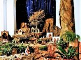 Pesebre navideño de la Catedral Nuestra Señora de Copacabana, Guarenas, año 2020.