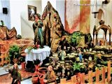 Pesebre navideño de la Catedral Nuestra Señora de Copacabana, Guarenas, año 2020.
