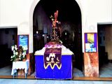 Nazareno de Guarenas, Catedral Nuestra Señora de La Copacabana, Guarenas, 10 de mayo de 2020. Expuesto durante la cuarentena por el Coronavirus.