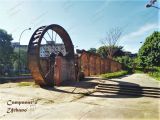 Noria, acueducto y acequia de la Hacienda La Concepción, Guarenas, octubre de 2020.