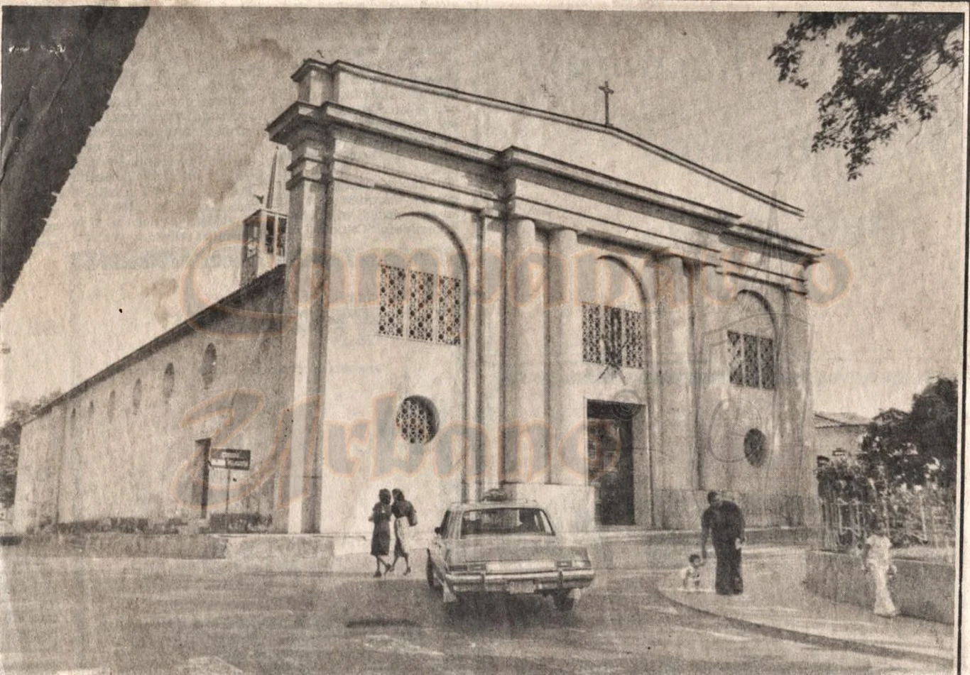 Iglesia Nuestra Señora de Copacabana, década 1980