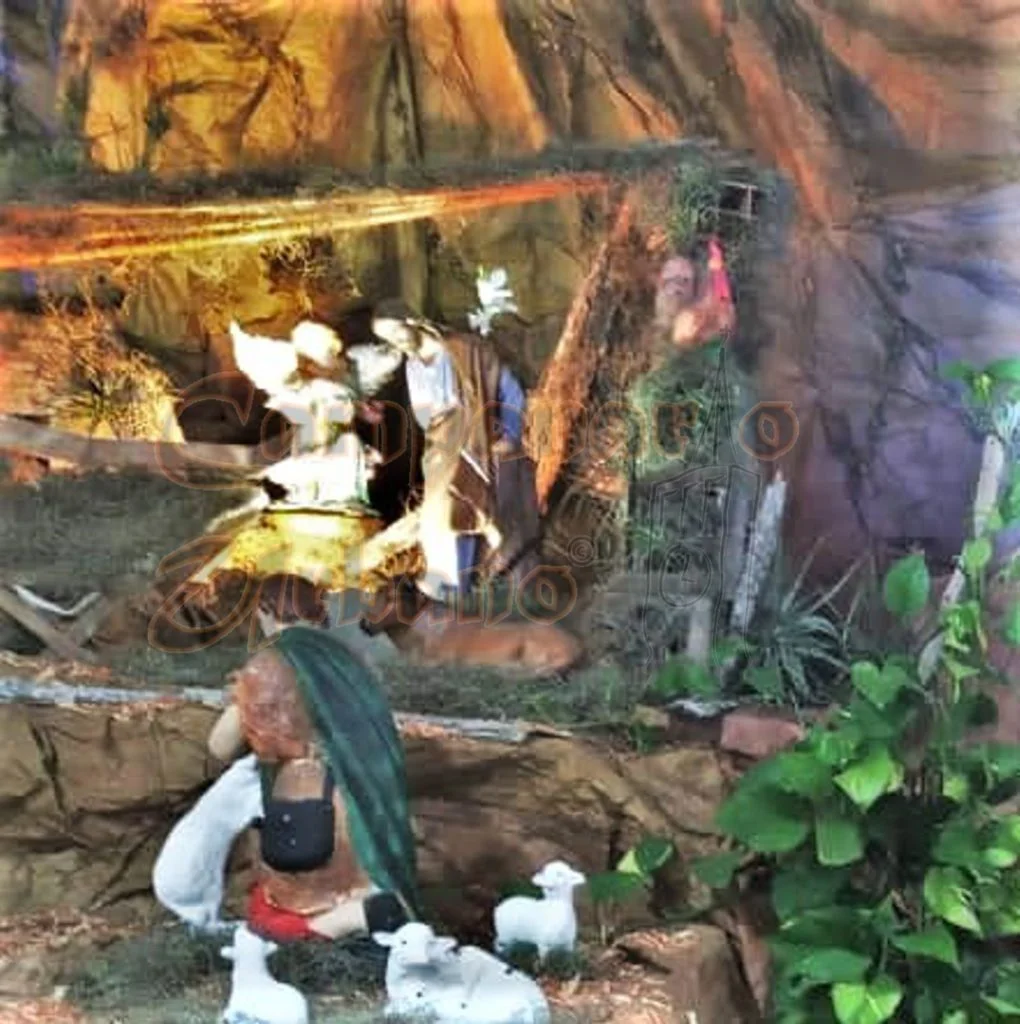 Nacimiento de Jesús, Catedral de Nuestra Señora de La Copacabana, Guarenas, diciembre de 2019
