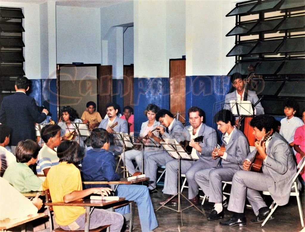 Estudiantina Municipal de Guarenas "Emilio Bello Ricardo", año 1988