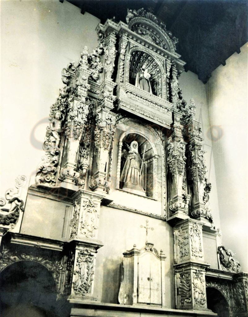 Retablo Iglesia La Candelaria, Guarenas, década 1980