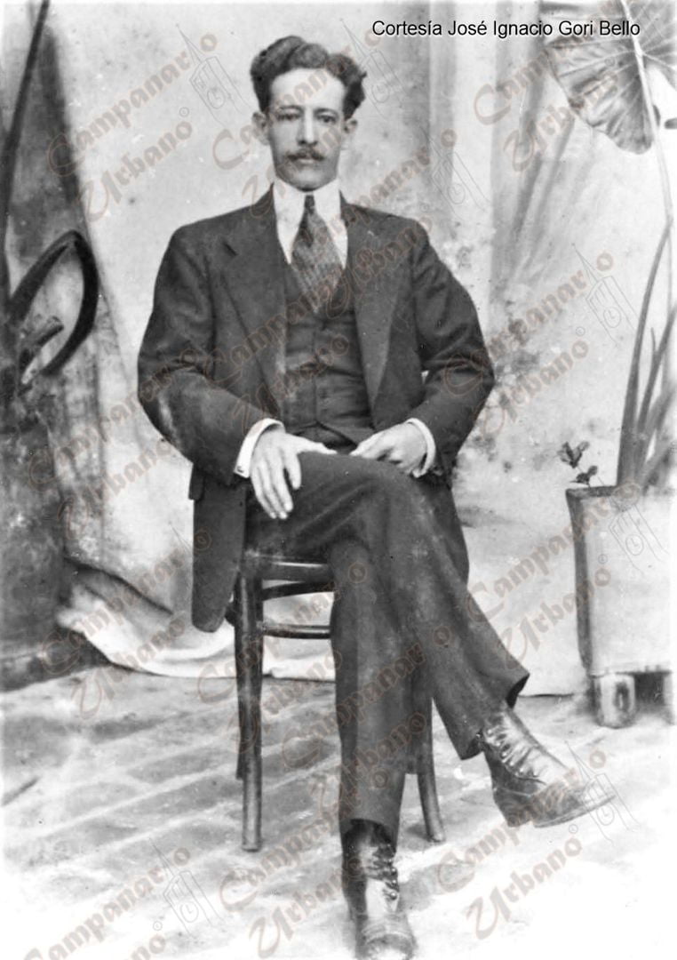 José María Bello González, padre de Monseñor Emilio Bello Ricardo y propietario de la Hacienda La Concepción, Guarenas, década 1920
