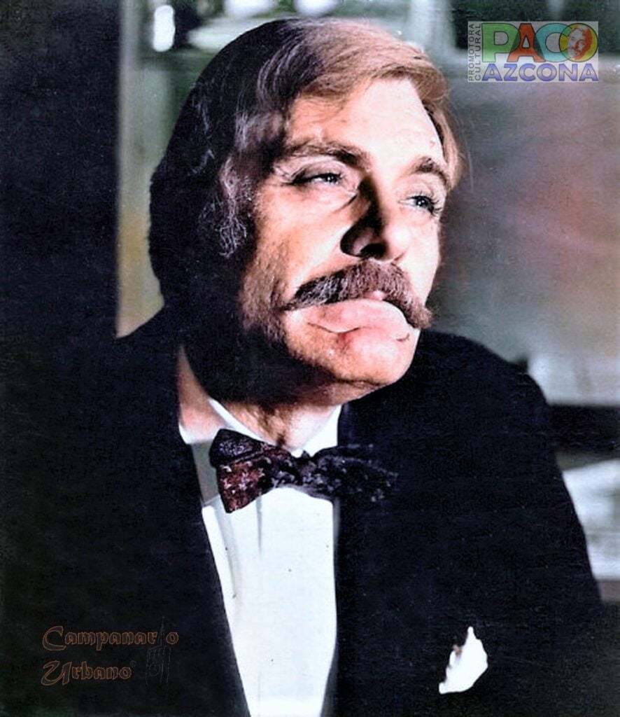 Francisco Azcona López (1930-1996). Fotografía restaurada y coloreada digitalmente por Campanario Urbano.