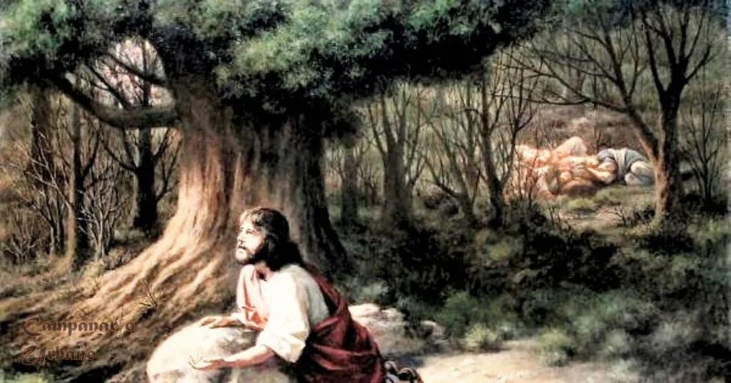 Jesús en el Huerto