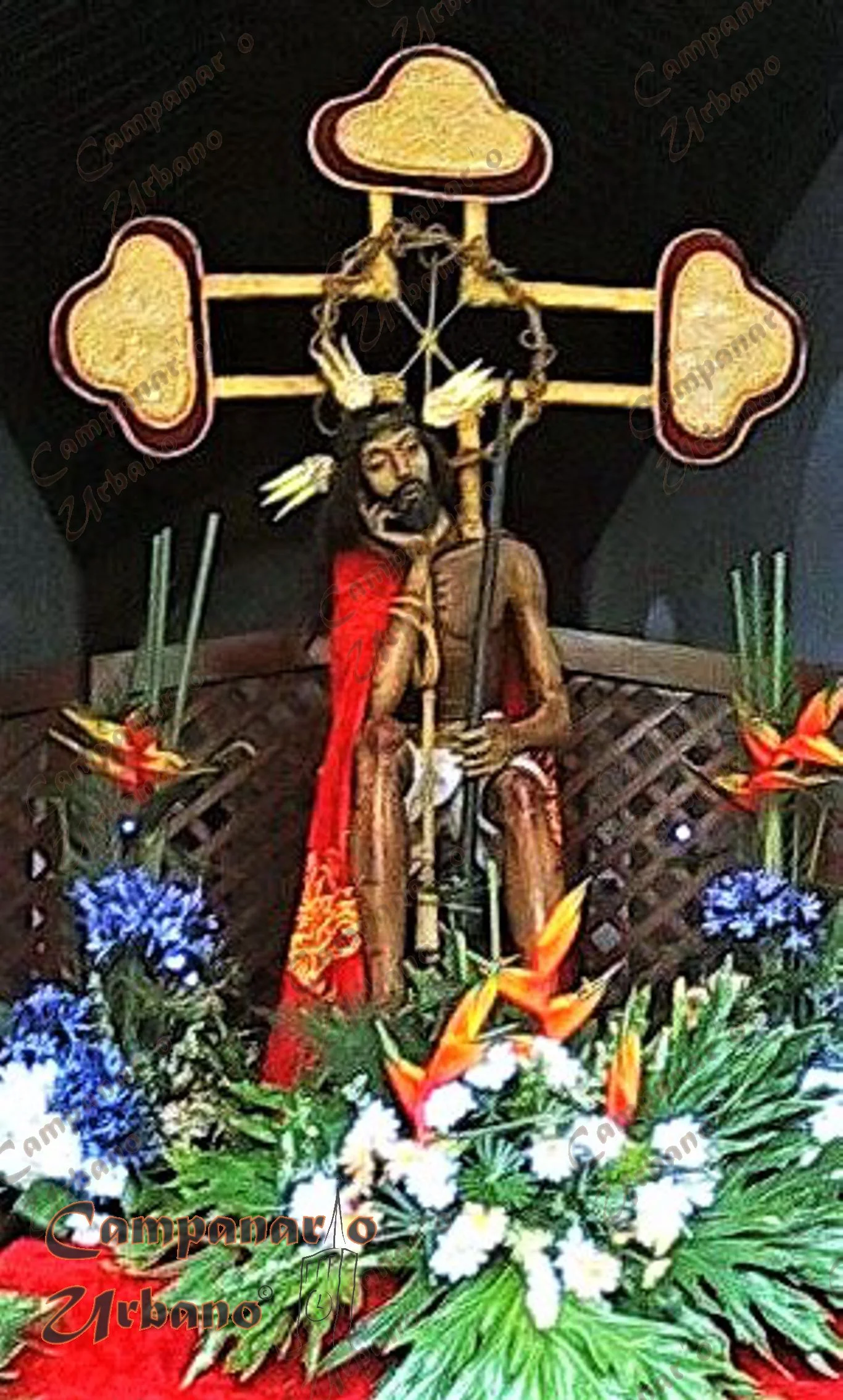 Imagen de Jesús Humildad y Paciencia, Catedral de Nuestra Señora de Copacabana, Guarenas, martes 30 de marzo de 2021.