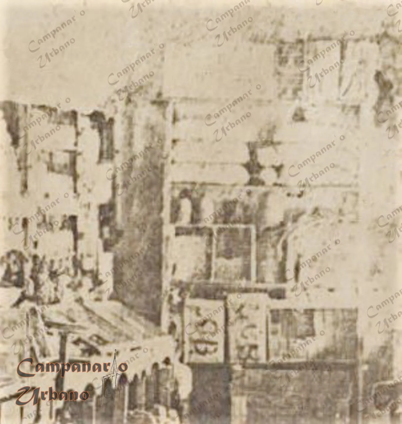 Estantería de pulpería de Guarenas, año 1903, en donde trabajaba el joven José María García, hermano de Josefa "Mimina" García.
