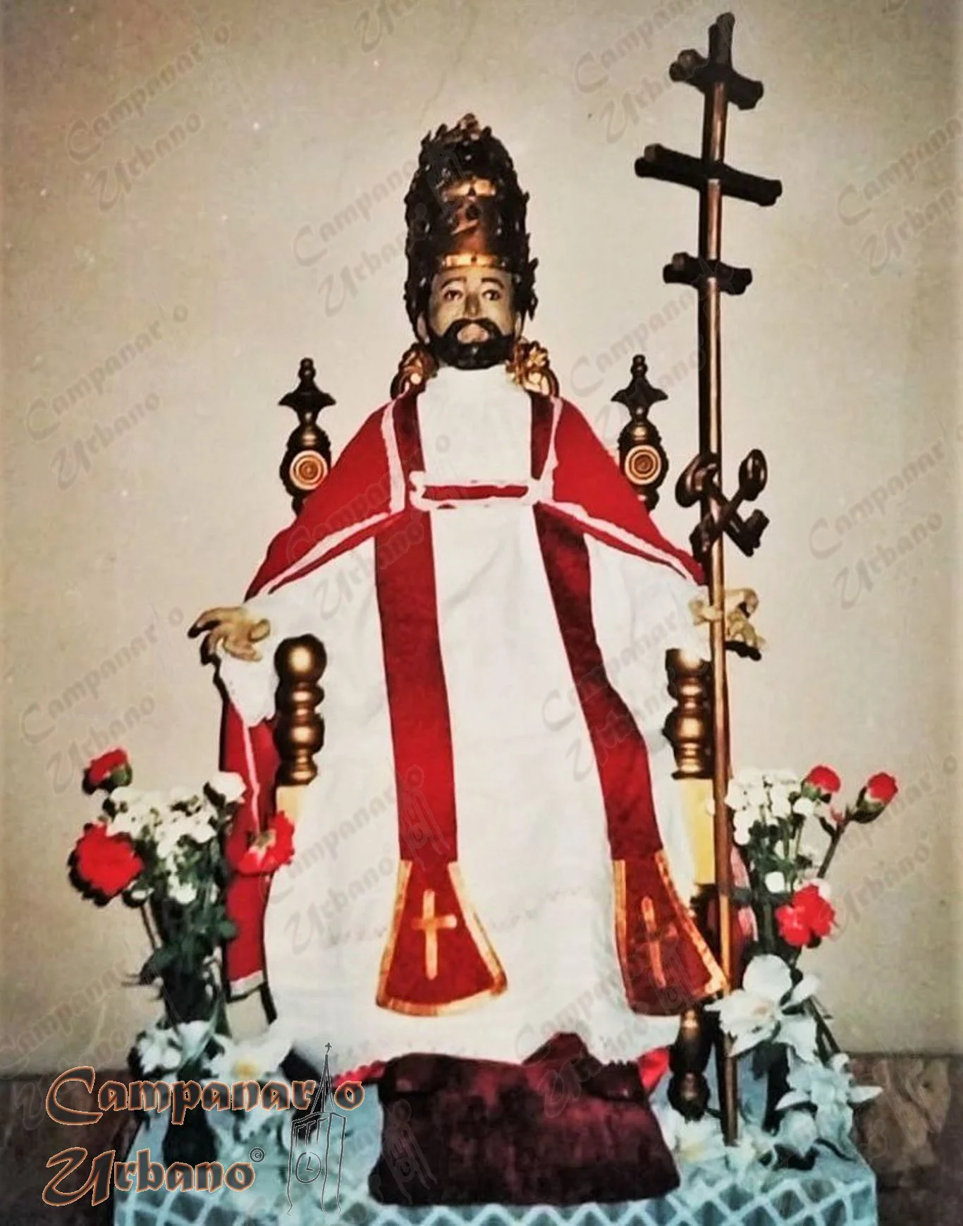 Imagen de San Pedro Apóstol, Catedral de Nuestra Señora de Copacabana de Guarenas.