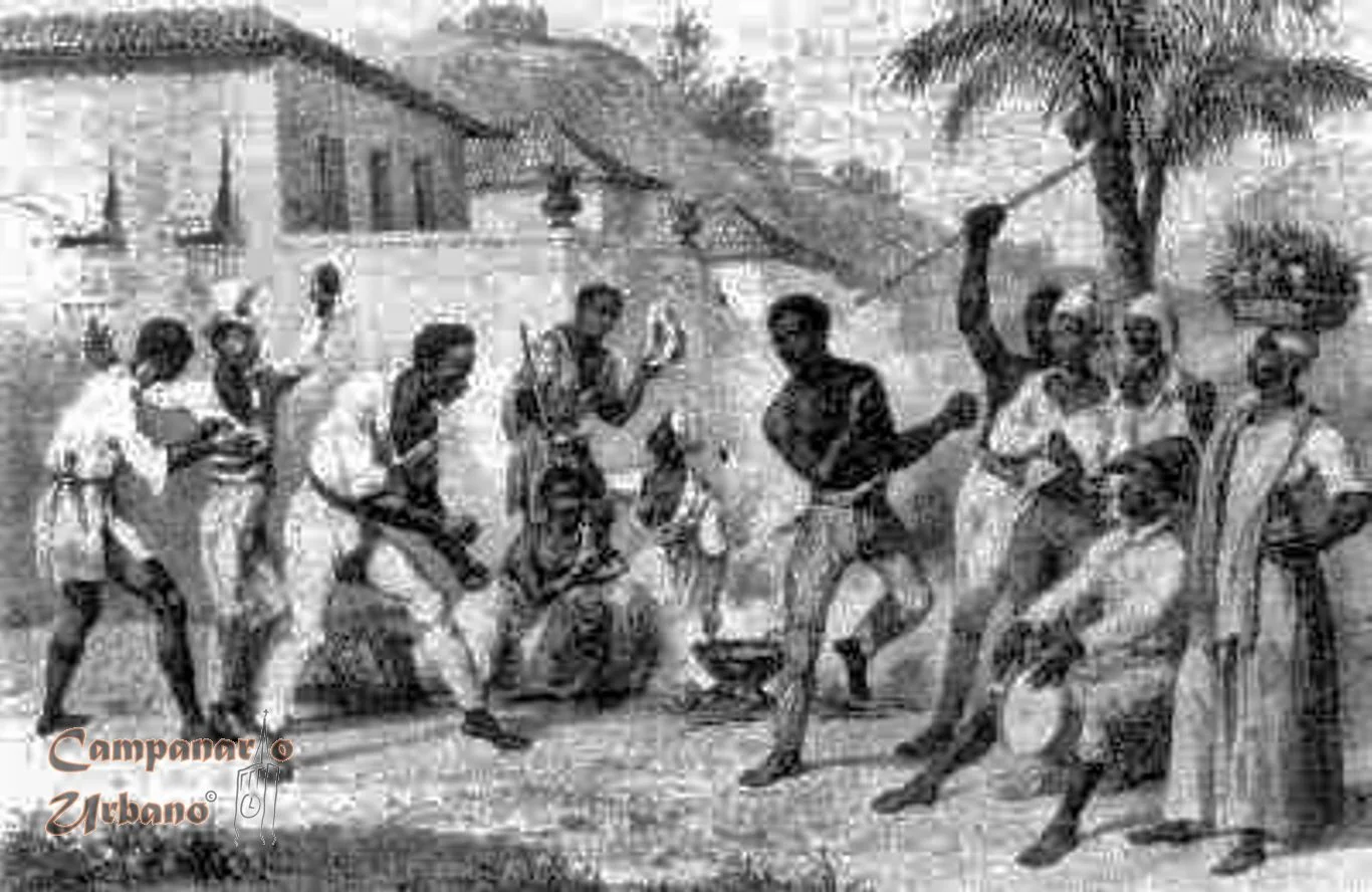 Baile de protesta de los esclavos en contra de los hacendados y la esclavitud
