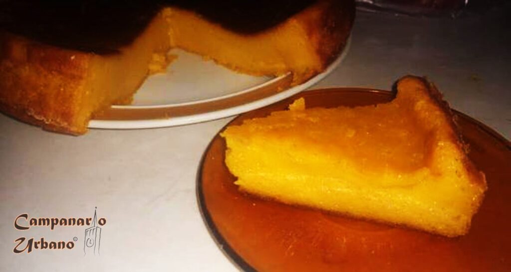 Dulces criollos de Venezuela que se comen en Guarenas. Torta de auyama.
