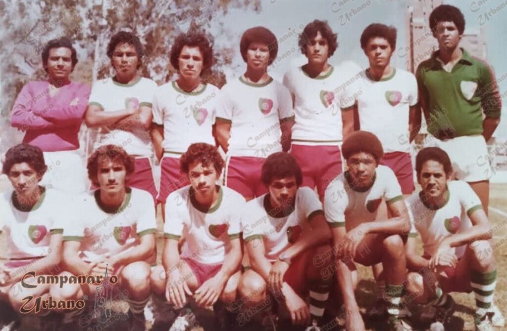 Equipo del Club Social y Deportivo La Candelaria, año 1978.