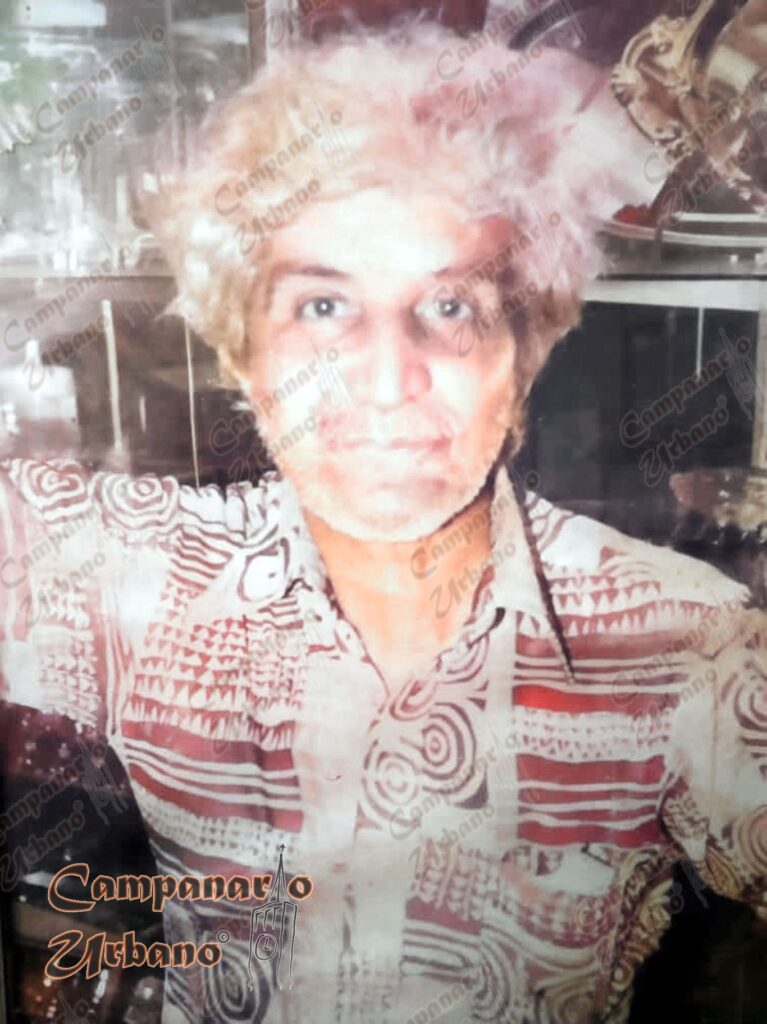 Félix Alberto Rengifo Hernández (Guarenas, 10/07/1928 - Guarenas, 05/03/2009). El Socio de Guarenas, fotografía tomada Por Carlos Muro en el local comercial Casa Muro, Guarenas, 1979.