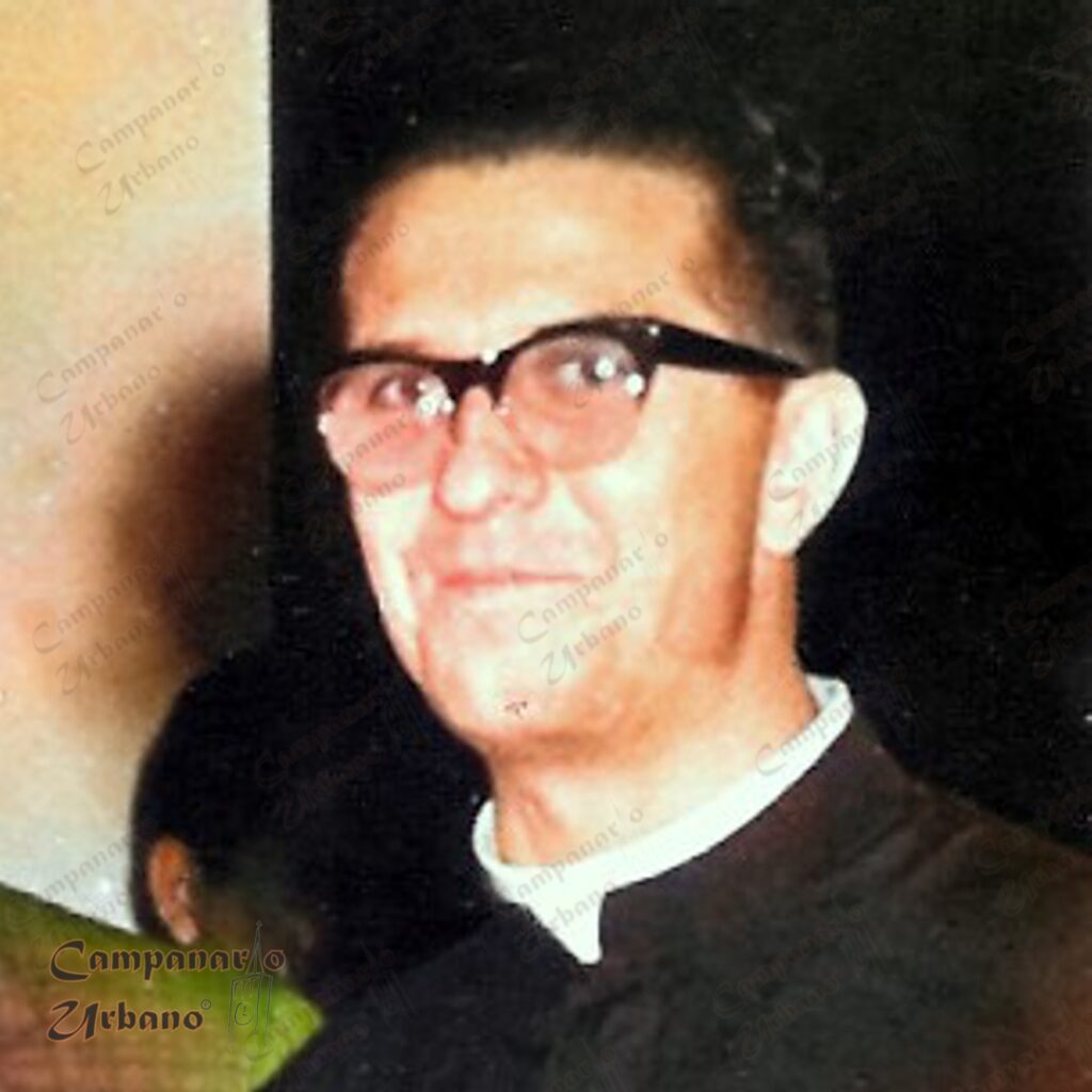 Presbítero Argentino Sabena, Guarenas, año 1959.