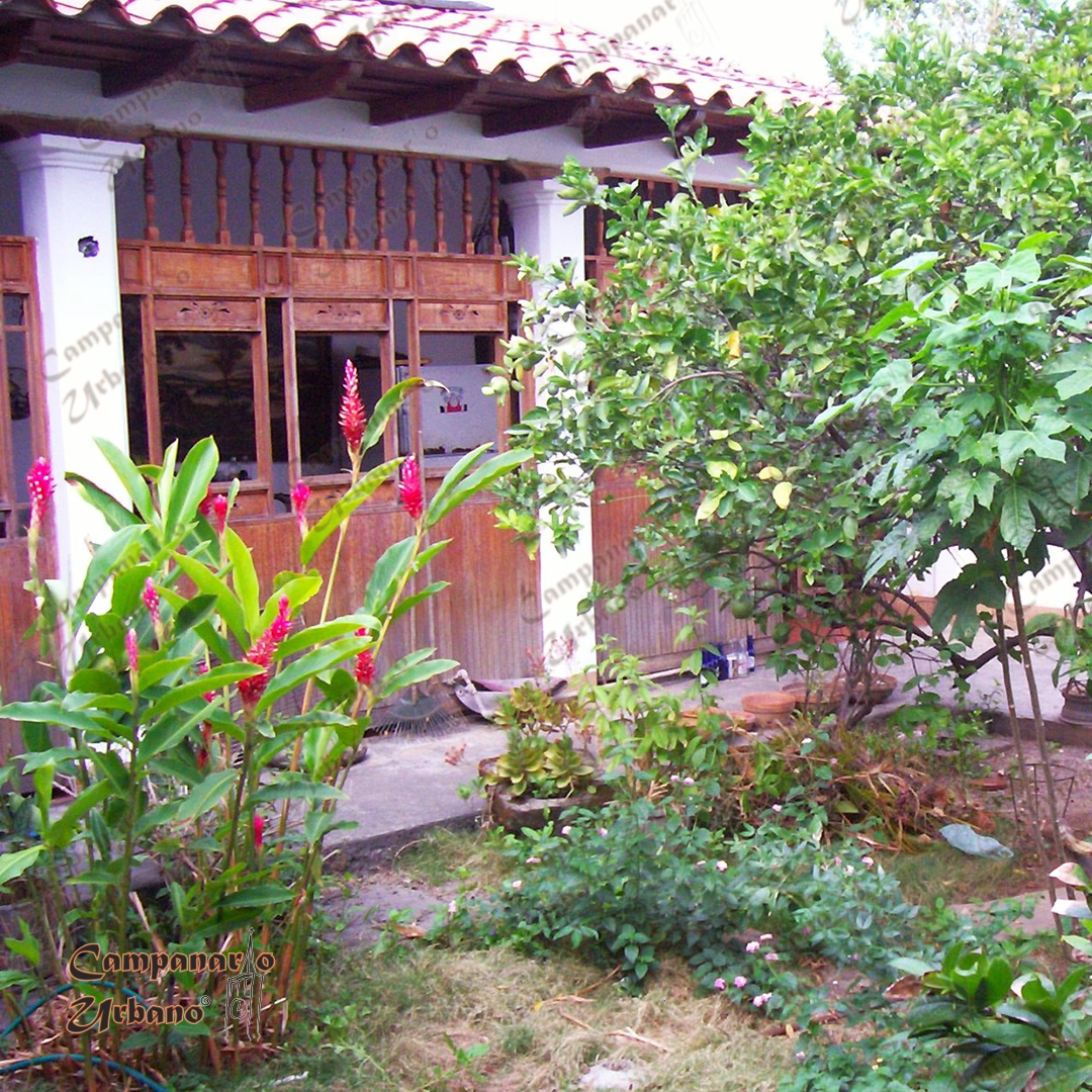 Patio de antigua Casona de Guarenas.