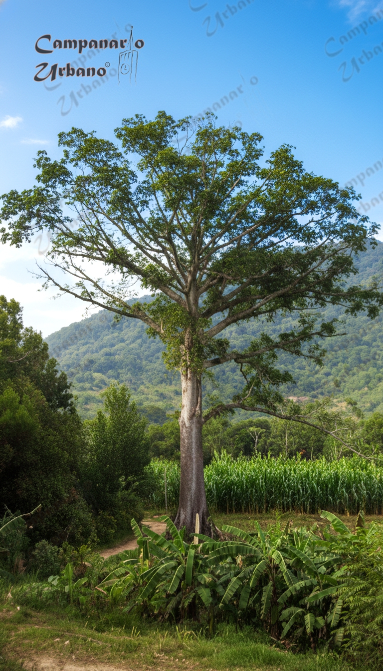 La ceiba de Guarenas. Composición IA.