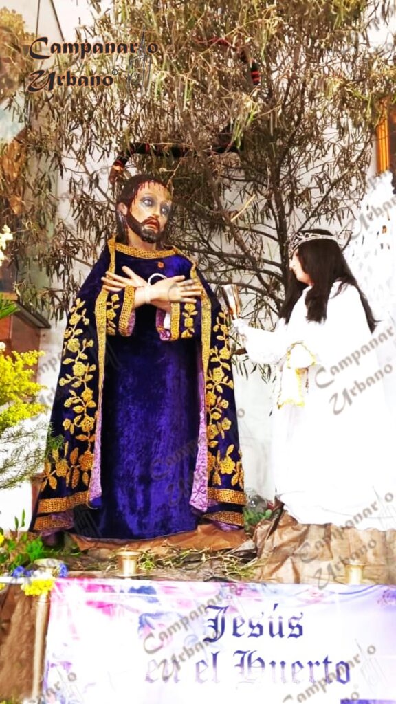 Imagen de Jesús en el Huerto, Catedral de Nuestra Señora de Copacabana, Guarenas, año 2024.